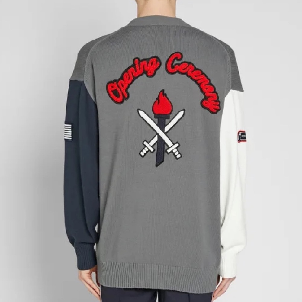 NWT Opening Ceremony Varsity Cardigan